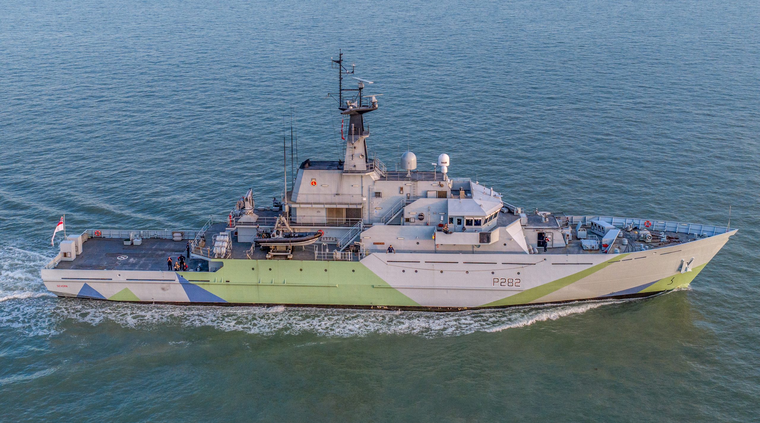 HMS Severn JW